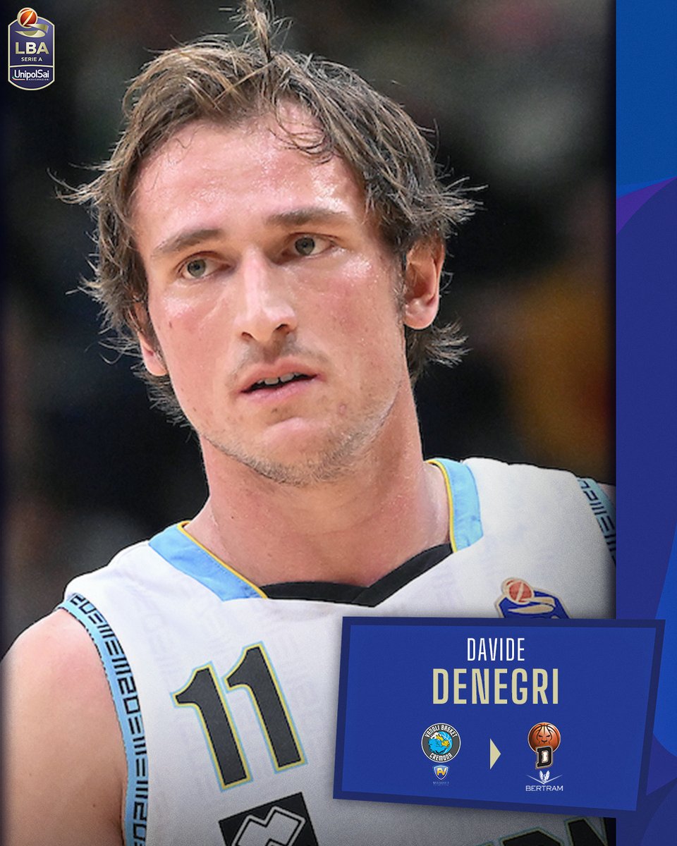 🔈 Davide Denegri, ex Vanoli Basket Cremona, firma con il @DerthonaBasket 🤝

#LBAMercato #TuttoUnAltroSport