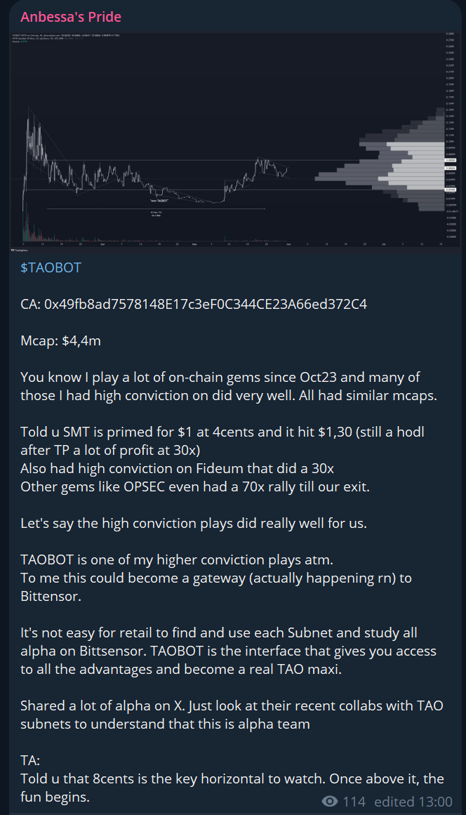 Anbessa100's tweet photo. $TAOBOT getting ready. Study https://t.co/8TuA275ySm