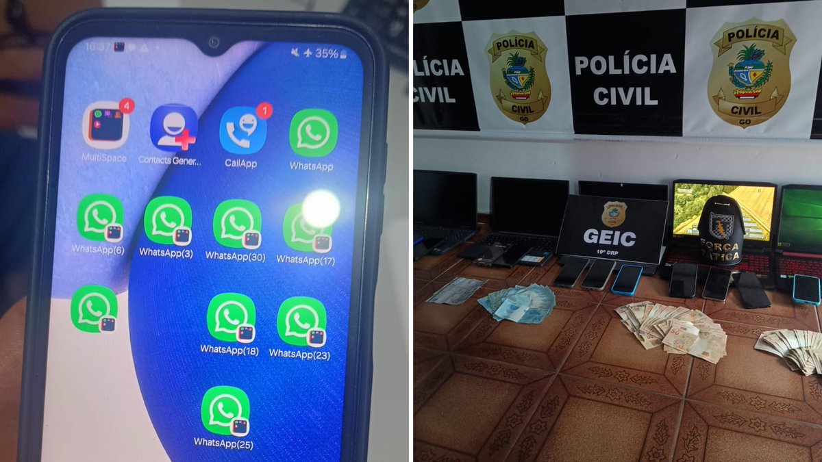 Golpe 'bença-tia': operação prende suspeitos de montar central telefônica para dar golpes

📲 Leia Agora em #OPOPULAR tinyurl.com/3a67jks8
#LeiaAgora #OPopular #polícia #golpe