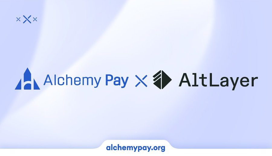 Alchemy Pay Partners with AltLayer for Seamless Crypto Transactions

Alchemy Paypal(@AlchemyPay), a leader in the fiat-to-crypto payment gateway space, has partnered with AltLayer(@alt_layer), an open-source decentralized protocol, to bring about borderless On and Off-ramp
