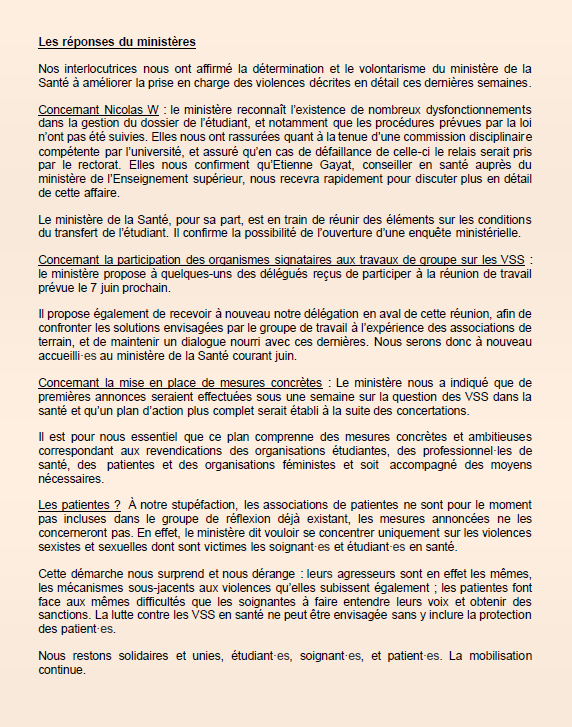 EAuclert's tweet photo. Communiqué de presse du 30 mai 2024 à la suite de l'audience avec les directeurs de cabinet de M. @fredvalletoux https://t.co/9TIeXtICgV