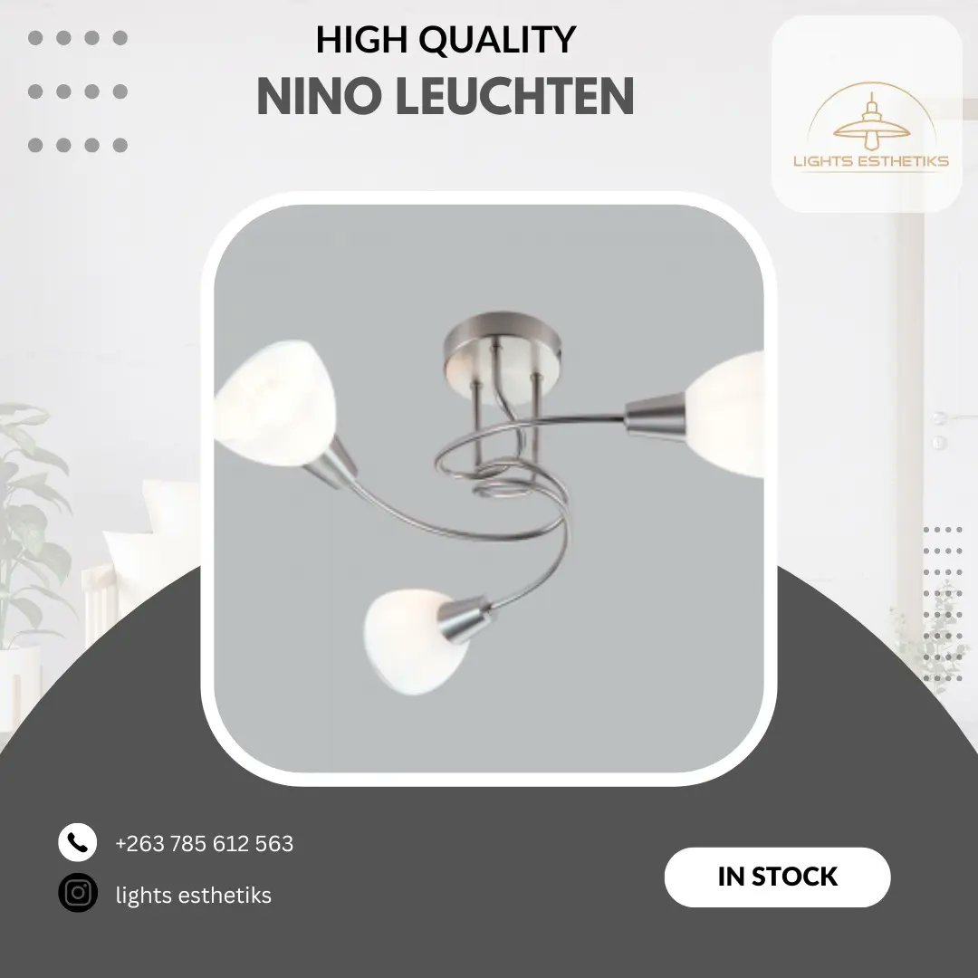 ✨ Illuminate your space with the sleek and modern value-packed Nino Leuchten Brushed Chrome Opal Glass 3 Light Flush Ceiling Lights ✨✨ Get ready to shine bright like a diamond with this distinctively exceptional Light ! 💡✨ #NinoLeuchten #CeilingLights #ModernLighting #Home