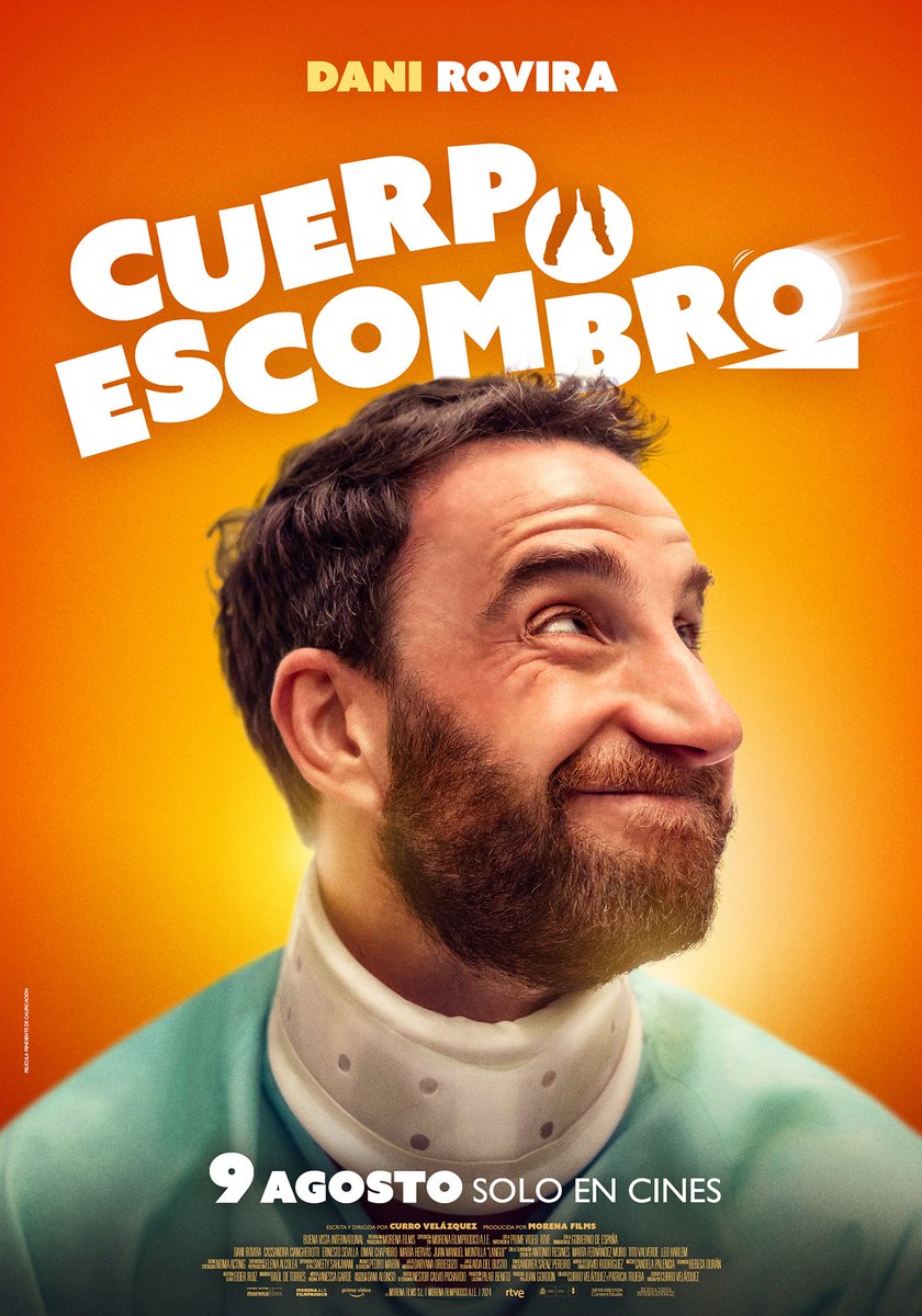 ¡#CuerpoEscombro, la nueva comedia de @currovelazquez con @DANIROVIRA, llega este verano a los cines! 🌴😎

🎬 Javi sigue un plan disparatado para conseguir trabajo, pero fingir parálisis cerebral es más complicado de lo que parece, sobre todo, cuando te enamoras de tu jefa ❤️