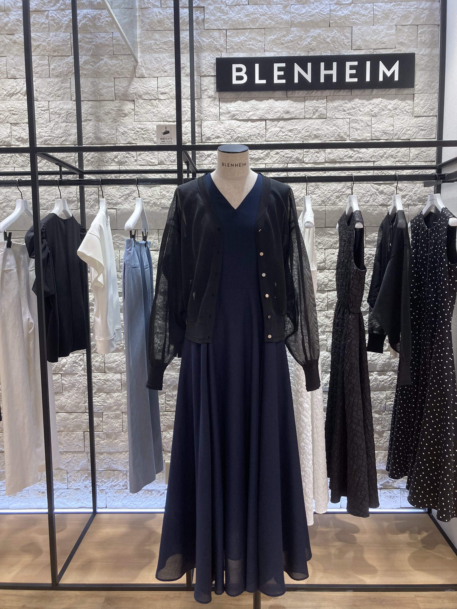 BLENHEIM /ブレンヘイム】 ロングワンピース（BLENHEIM on X
