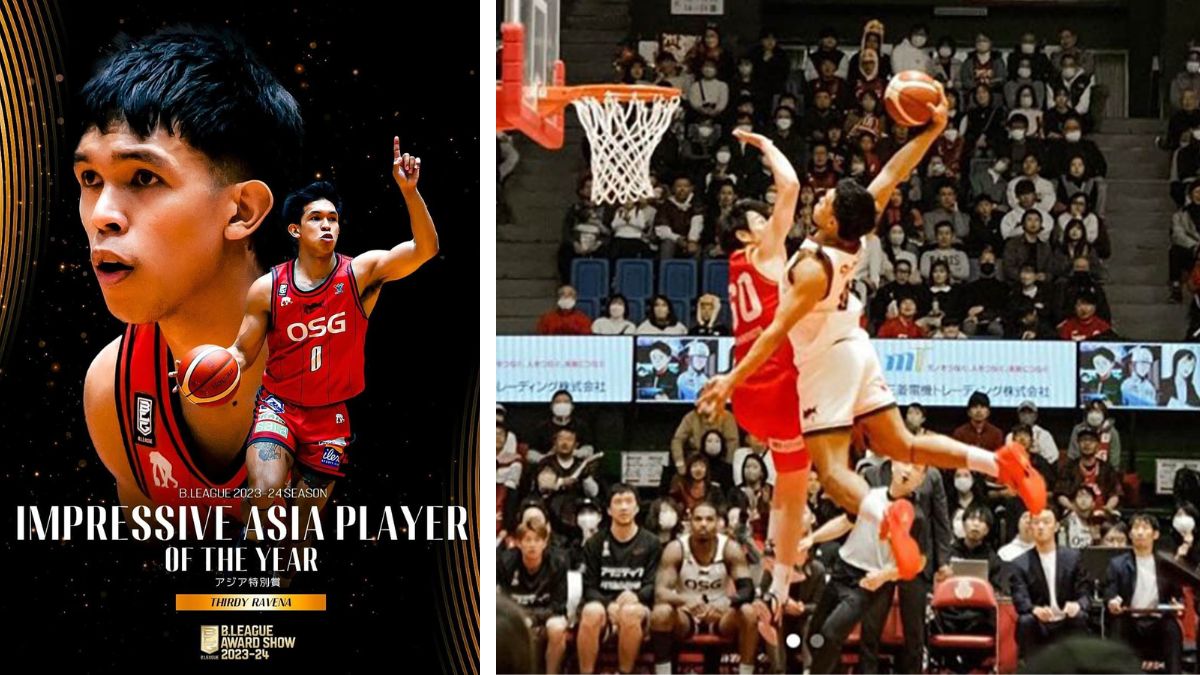 Thirdy Ravena first Impressive Asia Player of Year awardee in B.League Thirdy honored as the best Asian quota import in Japan #JapanBLeague spin.ph/basketball/jap…
