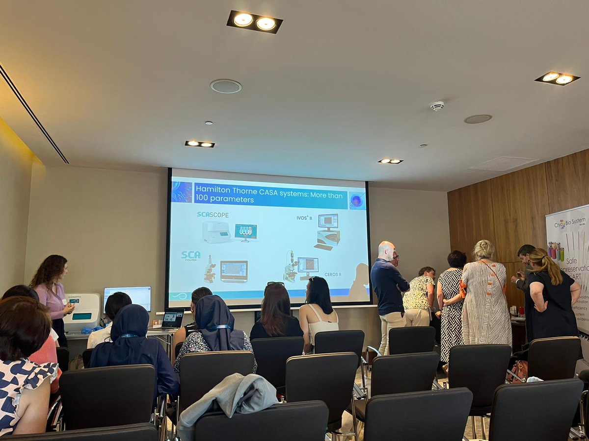 MICROPTIC (@microptic) on Twitter photo We are in Alpha! Yesterday, our company together with our sister company Gynemed GmbH & Co. KG, gave a workshop about our latest solutions for IVF labs. Thanks to all the attendees! #ALPHA2024 #Embriology #IVFlab #IVFlasers #SCASCOPE #AssistedReproduction
<a href="/HamiltonThorne/">Hamilton Thorne</a> We are in Alpha! Yesterday, our company together with our sister company Gynemed GmbH & Co. KG, gave a workshop about our latest solutions for IVF labs. Thanks to all the attendees! #ALPHA2024 #Embriology #IVFlab #IVFlasers #SCASCOPE #AssistedReproduction
<a href="/HamiltonThorne/">Hamilton Thorne</a>