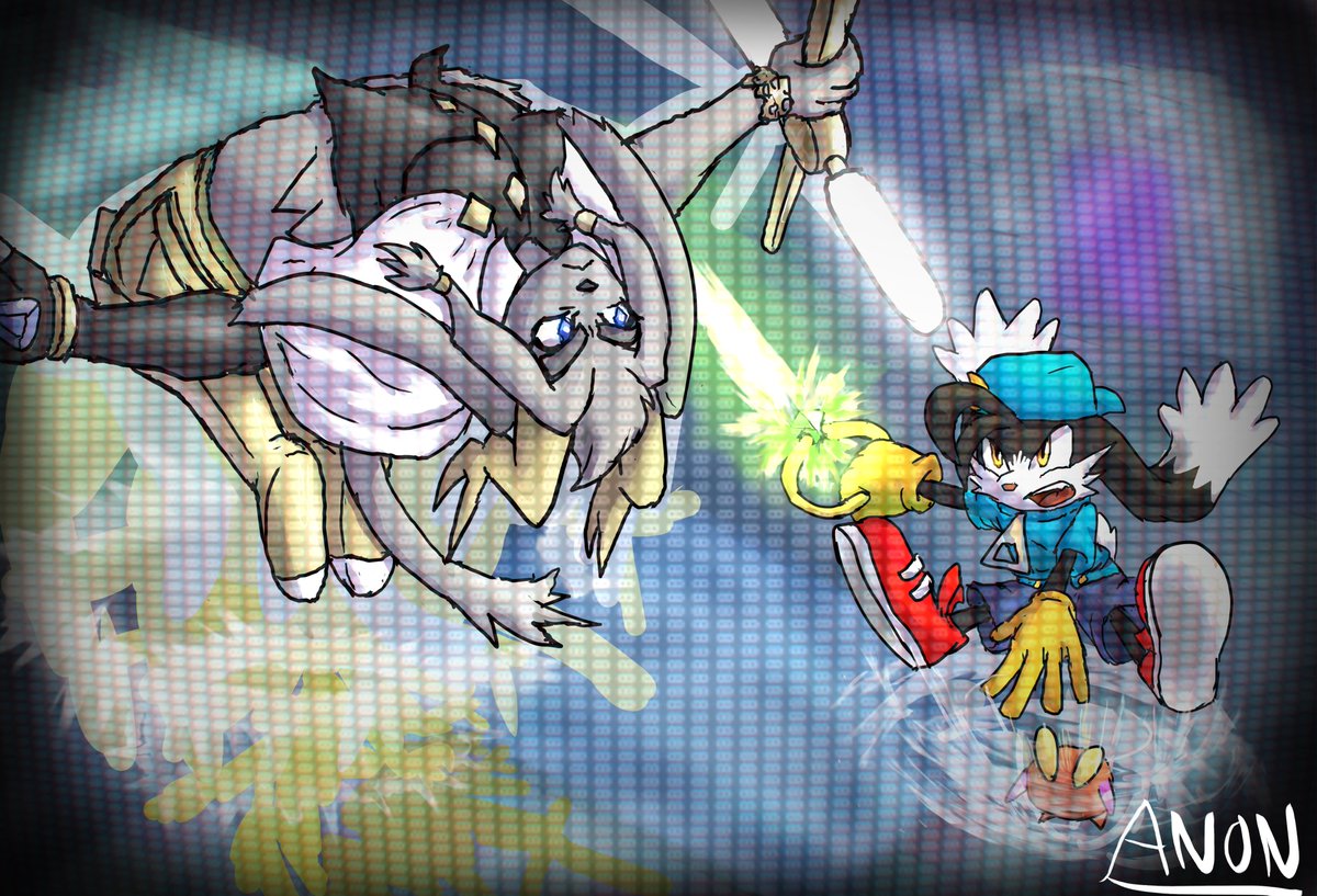 ok with #DEATHBATTLE potentially returning on the horizon, it's time I do another one of these. This time it's Sybil from Pseudoregalia vs Klonoa! 
Who's winning this epic dream fight?
#SaveDeathBattle