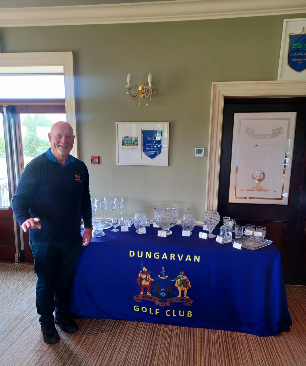 Best wishes to our Captain Liam Hansbury for his Captains Prize weekend. The weather is glorious and our timesheets are full. Liam has beautiful prizes to be won! Have a great weekend Liam.