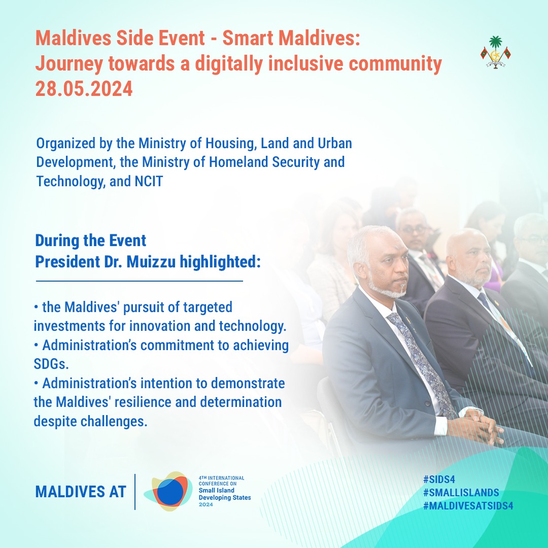 The President's Office (@presidencymv) on Twitter photo 