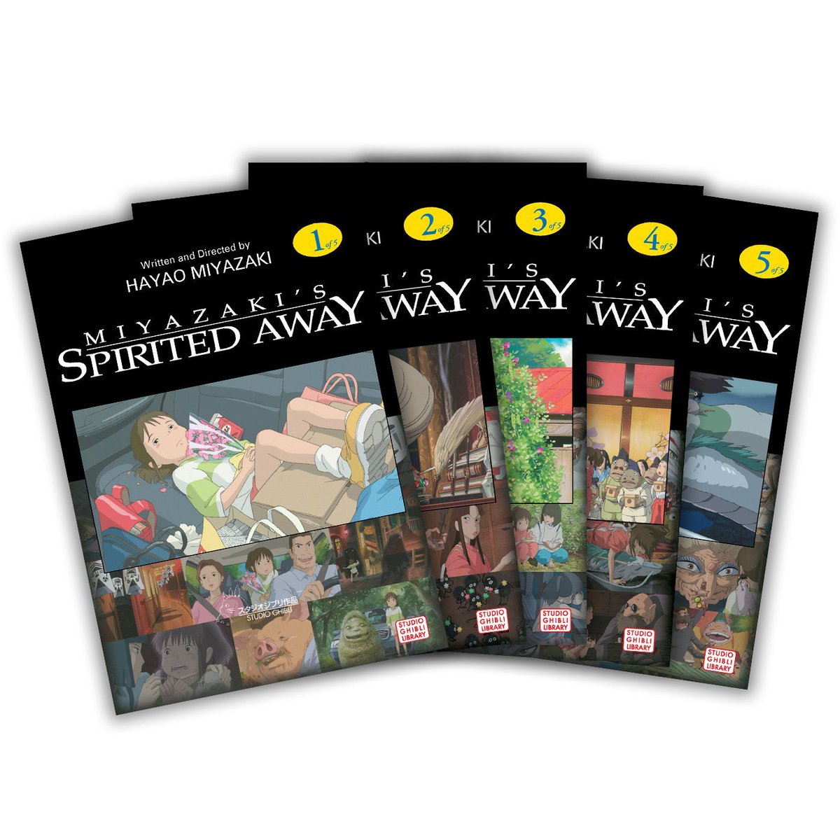 Announcement: Fantasy and adventure await in this deluxe hardcover film comic based on Studio Ghibli’s Spirited Away, the winner of the 2002 Academy Award® for Best Animated Feature! Spirited Away Film Comic (All-in-One Edition), releases Spring 2025.