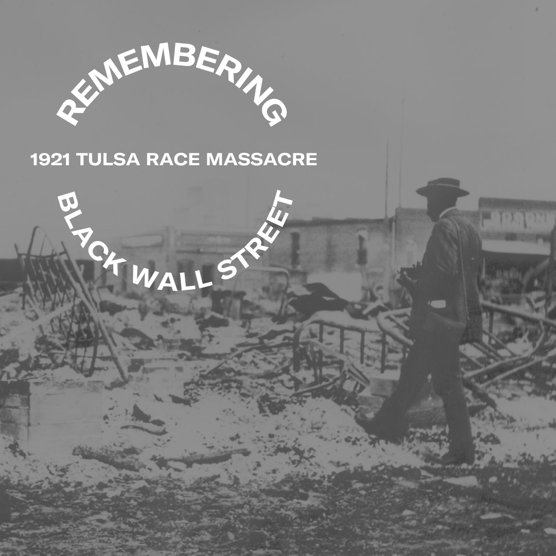 ACLUOK's tweet photo. Today we acknowledge and remember the horrific events of the 1921 Tulsa Race Massacre and stand in solidarity with the survivors and descendants, continuing the fight for justice. #JusticeforGreenwood https://t.co/cZKRuyuXJI