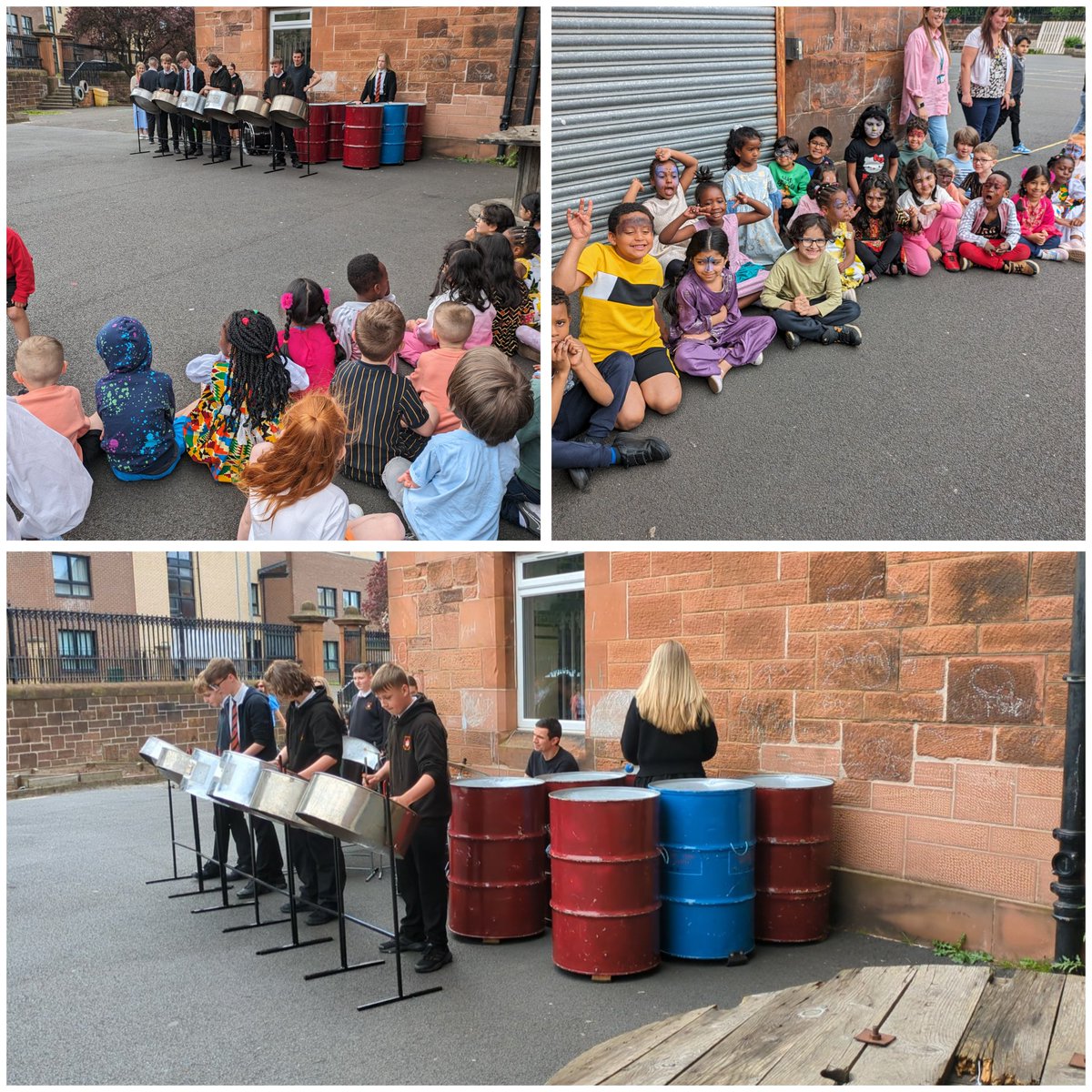 Thanks to @MsWhiteheadIPS, P2/1 had a great diversity day. Face painting, cakes, cultural dress and a live band! What fun! #diversityday