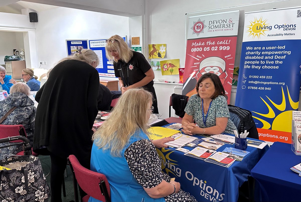 DevonInSight's tweet image. We held a very successful Living Well with Sight Loss Event in Tavistock.
We are working with our partners across Devon to help make Devon a &apos;Sight Loss Friendly County&apos;.  
Working together to make a difference to people affected by sight loss.
More info bit.ly/3Vktdsi