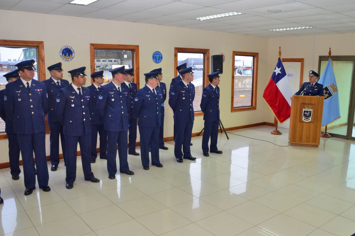 ¡10 años del Grupo de Operaciones Base #FACH en #PuntaArenas! Una nueva conmemoración de su creación tuvo esta unidad de la región de #Magallanes, la cual aporta diariamente a la misión de la Base Aérea #Chabunco en el extremo austral de nuestro país. ¡Felicidades!