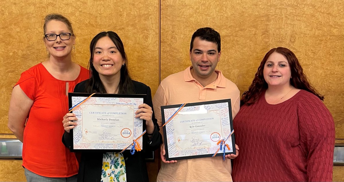 Three Project SEARCH Interns “Bridging” to Careers patch.com/connecticut/ca…