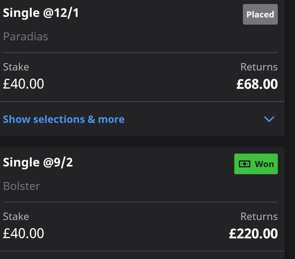 CartelTips's tweet photo. OH YES!!  

2pt win 5/1 🥇
1pt eway 18/1 🥈

Get involved with us for June ✅ https://t.co/dwahho220o