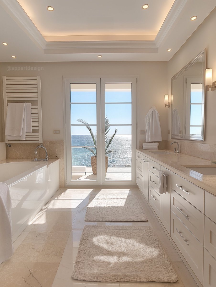 I’d never leave this bathroom