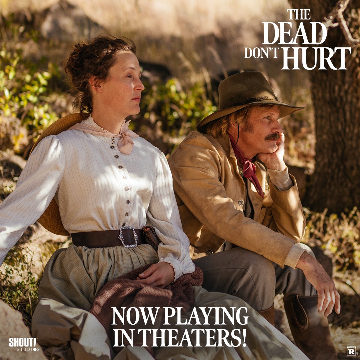 THE DEAD DON’T HURT is now in theaters in the U.S. The critically acclaimed Western starring Viggo Mortensen and Vicky Krieps was made for the big screen.