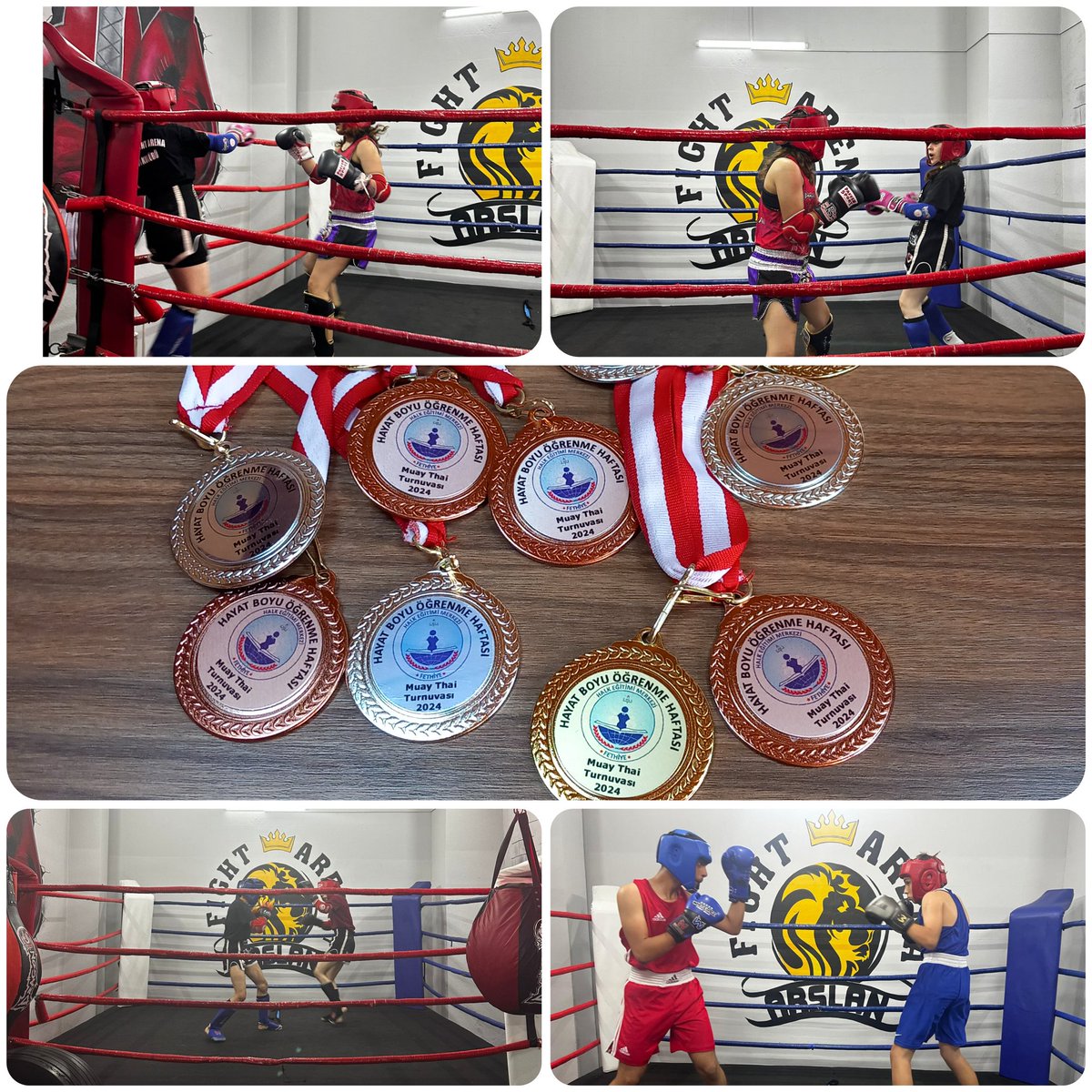 fethiyeHEMveASO's tweet photo. Hayat Boyu Öğrenme Haftası münasebetiyle, kurumumuz tarafından açılan"Boks ve Muay Thai" kursları katılan kursiyerler arasında turnuva duzenlendi.@Yusuf__Tekin @IHErtas
@CelileErenOKTEN
@cengizmete @ss_bozkurt @emrecay55 @farukkaya48 @EnderSuatTOK https://t.co/enPKJtGHOg