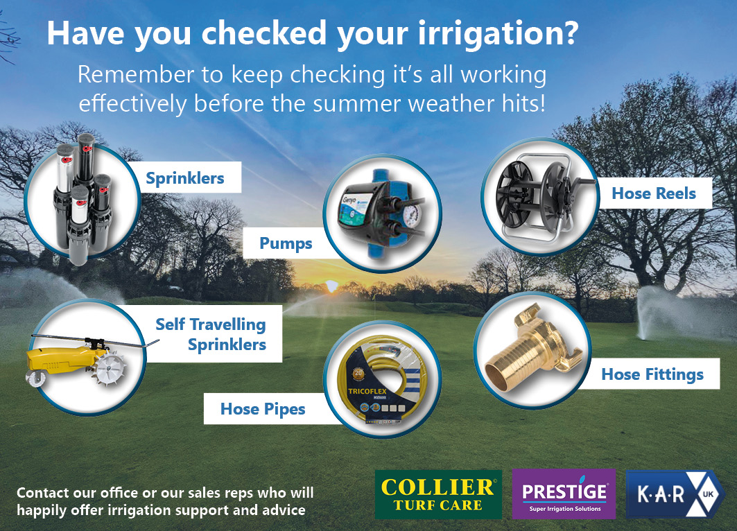 Although it may not be at the front of your mind now, it is an excellent time to conduct an irrigation audit and make sure your system is in top working order prior to the arrival of Summer 🙏🏻🤞🏻☀️ Get in touch for more info #irrigation 💦 @HunterGolf_UK @KARUK_LTD