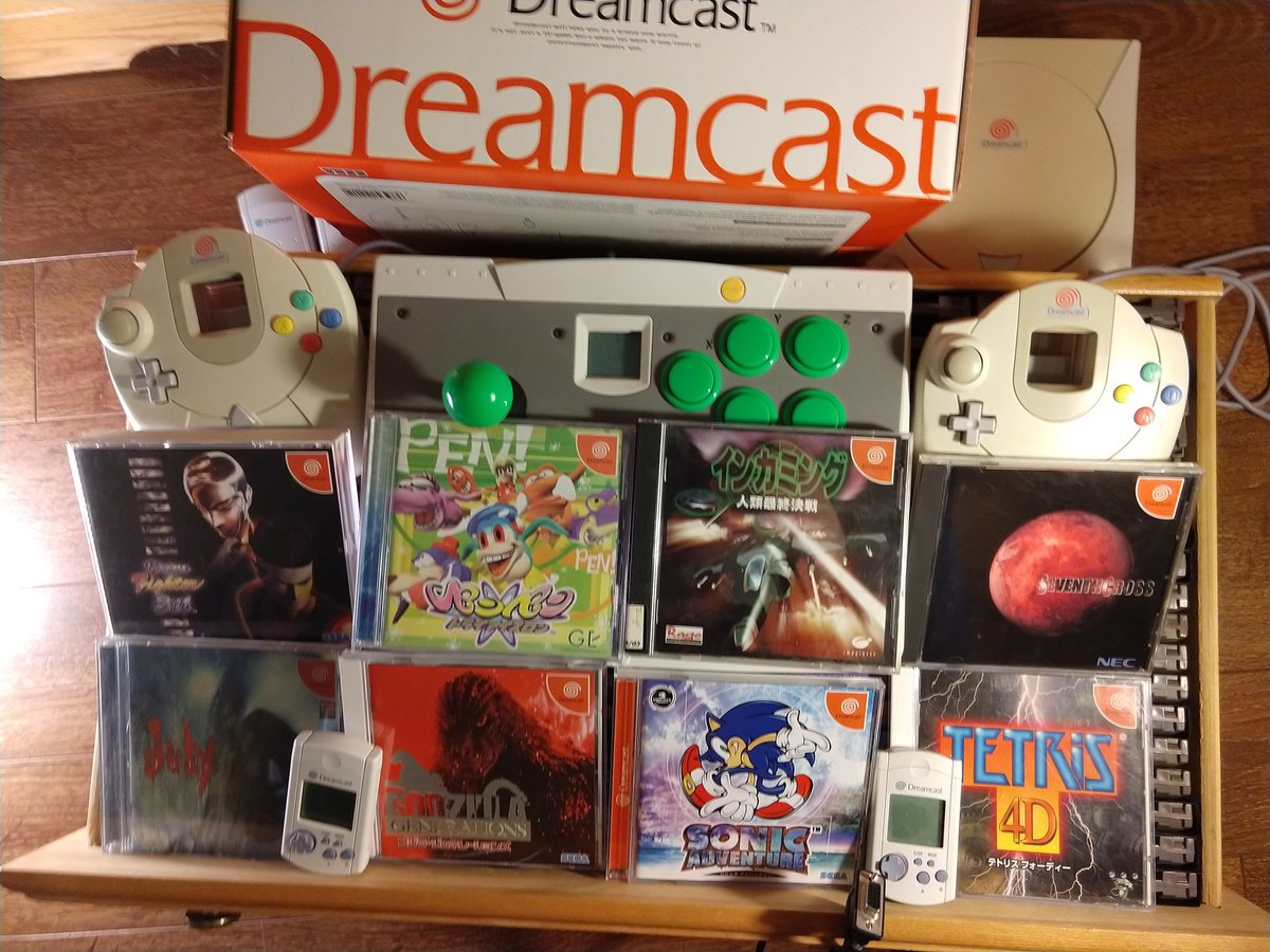 Your pick for best Dreamcast game of 1998? #Sega #Dreamcast #ItsThinking #SegaDreamcast #SonicAdventure #Tetris #Godzilla #VirtuaFighter #SonictheHedgehog #ドリームキャスト #ゴジラ #ソニック #VideoGames #RetroGaming #RetroGamer #ClassicGamer #ClassicGaming #MegaDrive #SegaGenesis