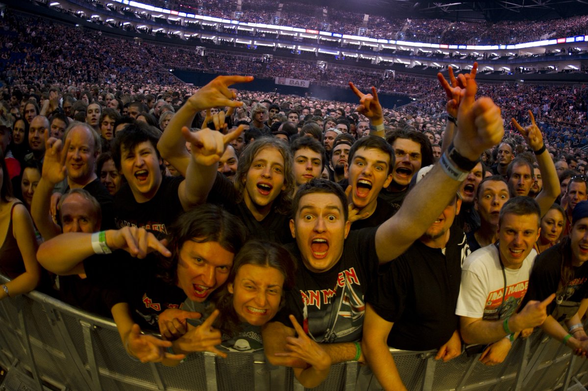 Happy #FanFriday ! What was your first Iron Maiden show?! #IronMaiden #McMurtrie