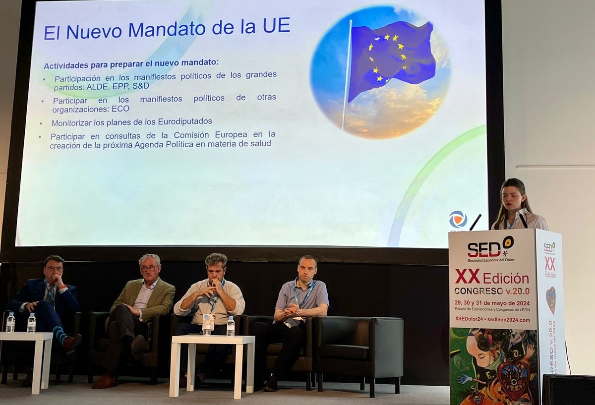 This week, SIP attended the Spanish Pain Society Congress in León, Spain, and participated at a roundtable discussion on advancing pain policies. Thank you <a href="/Sedolor/">Sociedad Española del Dolor</a> for having us!
