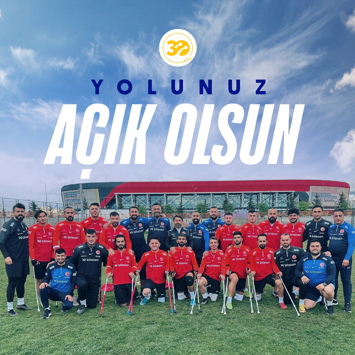 Yaşattığı zaferlerle bizleri gururlandıran Ampute Futbol Milli Takımımıza 2024 Avrupa Ampute Futbol Şampiyonası’nda yürekten başarılar diliyoruz. 🇹🇷