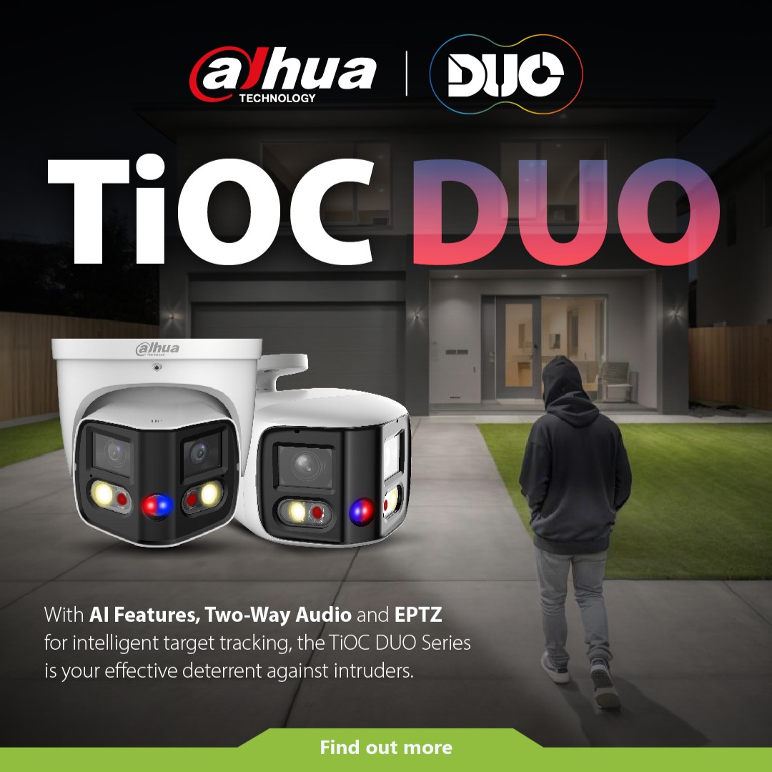 🔴🔵Caught in the Act!  🔴🔵

 This 180° camera sees everything, uses AI to focus on people and vehicles, and deters them with bright lights & sirens!  

Find out more
tiny.cc/tiocduo

 #DahuaTiOC #SecurityCamera #AIProtection #IntruderAlert #SmartSecurity #HomeSafety