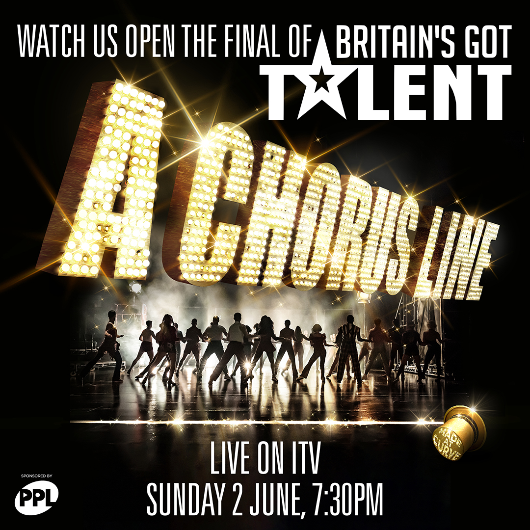 ✨SENSATIONAL NEWS!✨

Our incredible A CHORUS LINE company will be opening the final of BRITAIN'S GOT TALENT this Sunday!

Tune in from 7:30pm to see our cast in high-kicking action.

Find out more about our #MadeAtCurve production of A CHORUS LINE 👇
bit.ly/3wW1oxg