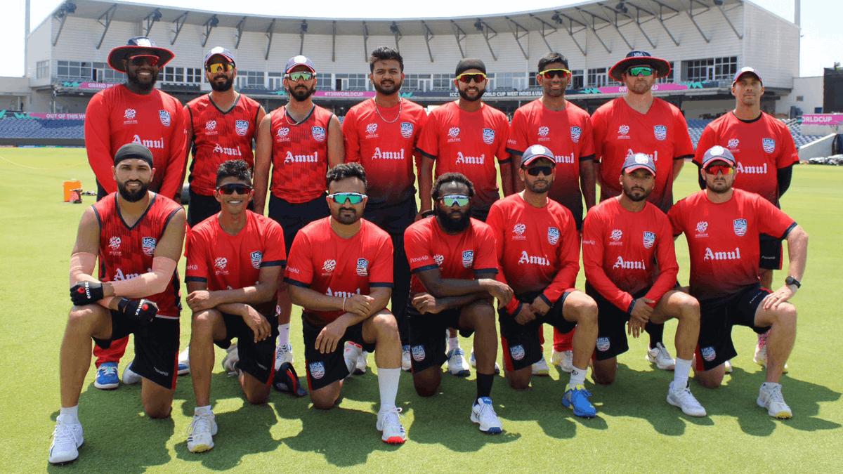 Your USA squad for their first ever #T20WorldCup campaign 🖼🏆

📸 @USACricket