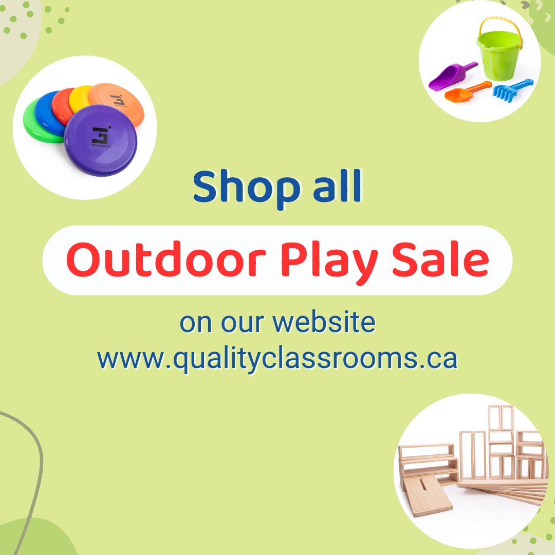 Time is running out to take advantage of the Outdoor Play Sale!
Inspire endless outdoor adventures with these sale items. Shop now: tinyurl.com/4cajz5vh