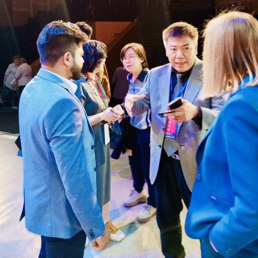 DrSPatel_'s tweet image. Interviewed by #Russian press &amp;amp; media over my policy presentation on next-gen #techs. #AmurExpo2024