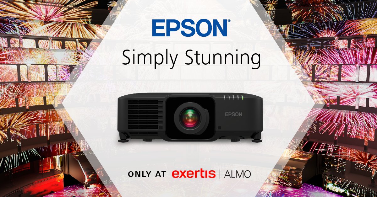 Deliver stunning 4K resolution with the EB-PQ2008B laser #projector. With 4K Crystal Motion technology, thermo-control panel, and double micro-lens array, @EpsonAmerica brings every detail to life. ⟫ know.exertisalmo.com/l/26052/2024-0… 

#ProAV