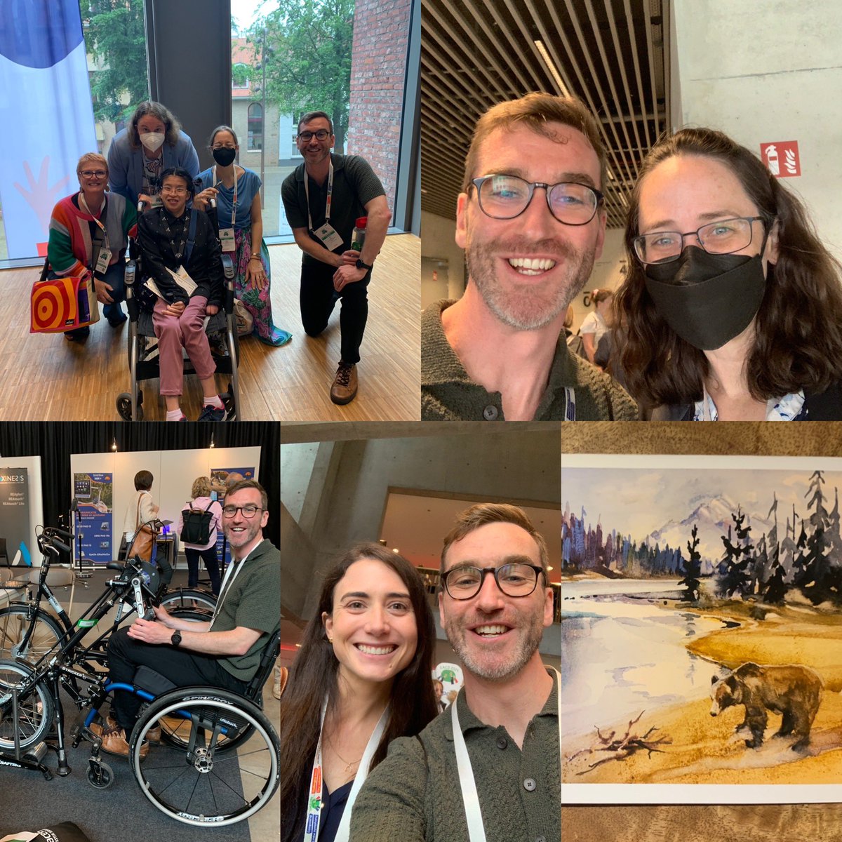 Fab day at @EACD2024 bumping into friends old and new. Really enjoyed: 1) chatting all things bikes with <a href="/YouCanRide2/">You Can Ride 2</a> director- Janine 2) seeing the impact consumer involvement work from <a href="/CpAchieve/">CP-Achieve</a> and <a href="/UniMelbMDHS/">UniMelb MDHS</a> and 3) learning more about adult transition for <a href="/MonashHealth/">Monash Health</a>
