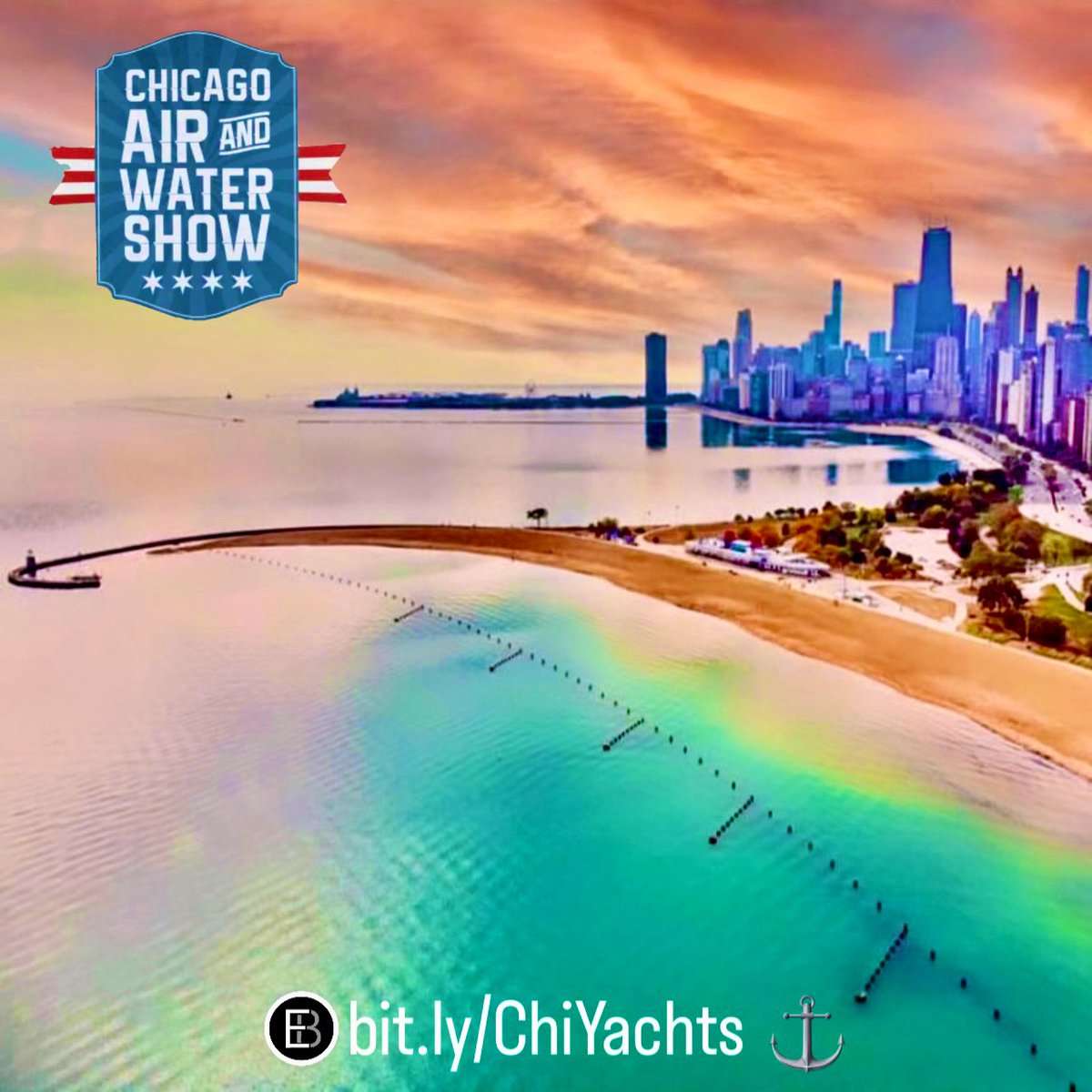 Experience the Chicago Air and Water Show with #EliteBrandsCo 👀  #ChicagoAirAndWaterShow #Chicago #YachtCharter #BoatCharter #ChicagoYachts #ChicagoBoats #LakeMichigan #PlaypenChicago #NorthAveBeach #ChicagoBoatScene #ChicagoEvents #ChicagoBoatParty #EliteExperience