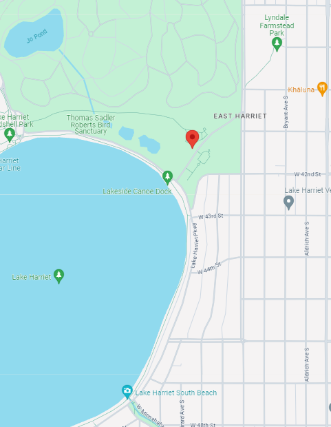 South Minneapolis - 8:30 a.m., indecent exposure. WM and WF, 40-50, having sex on top of a vehicle at the bird sanctuary.
4124 Roseway Rd