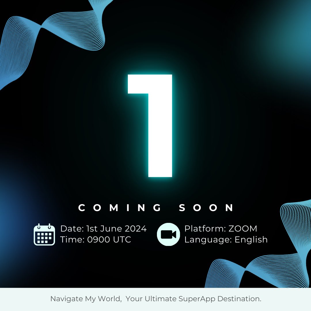 ⌛️ 1 Day to Go! 🔥

Tomorrow is the day! Join us for our June Community Meeting and stay in the loop with all the exciting updates. 

📅 1st June 2024
⏳ 0900AM UTC
🔗 us06web.zoom.us/j/89758854198

🌍See you there!