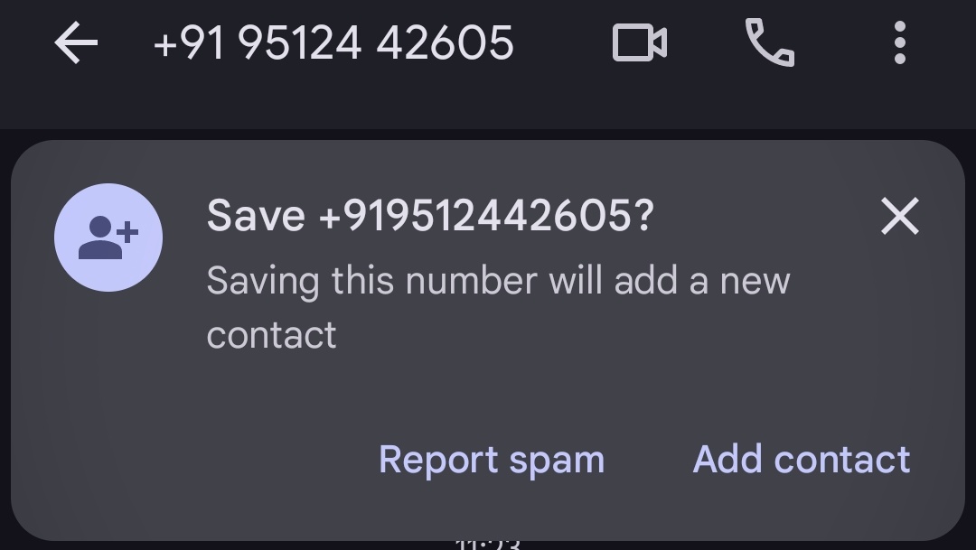 Hi @VodafoneUK
Can you pls warn your customer about dangerous messages from +91 numbers like the one in pic?
#scam #stayalert