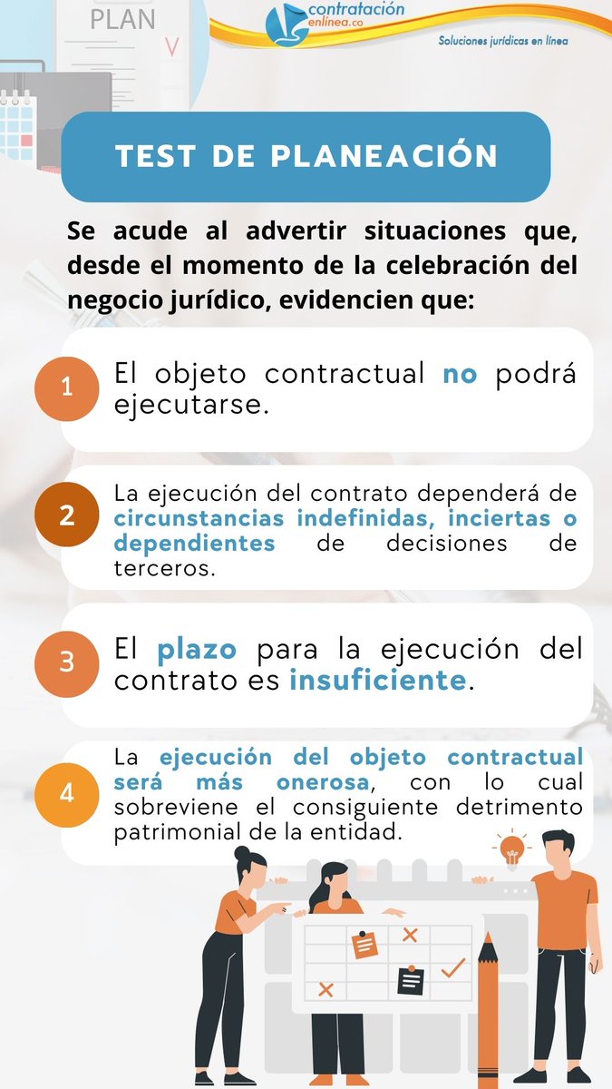 contrataenlinea's tweet photo. 📋DEBER DE PLANEACIÓN/TEST DE PLANEACIÓN. A este test se acude, al advertir situaciones que, desde el momento de la CELEBRACIÓN del negocio jurídico, evidencien que⏬ https://t.co/oxEcemVTxQ Fuente: Corte Suprema de Justicia https://t.co/coBcpZa6ni