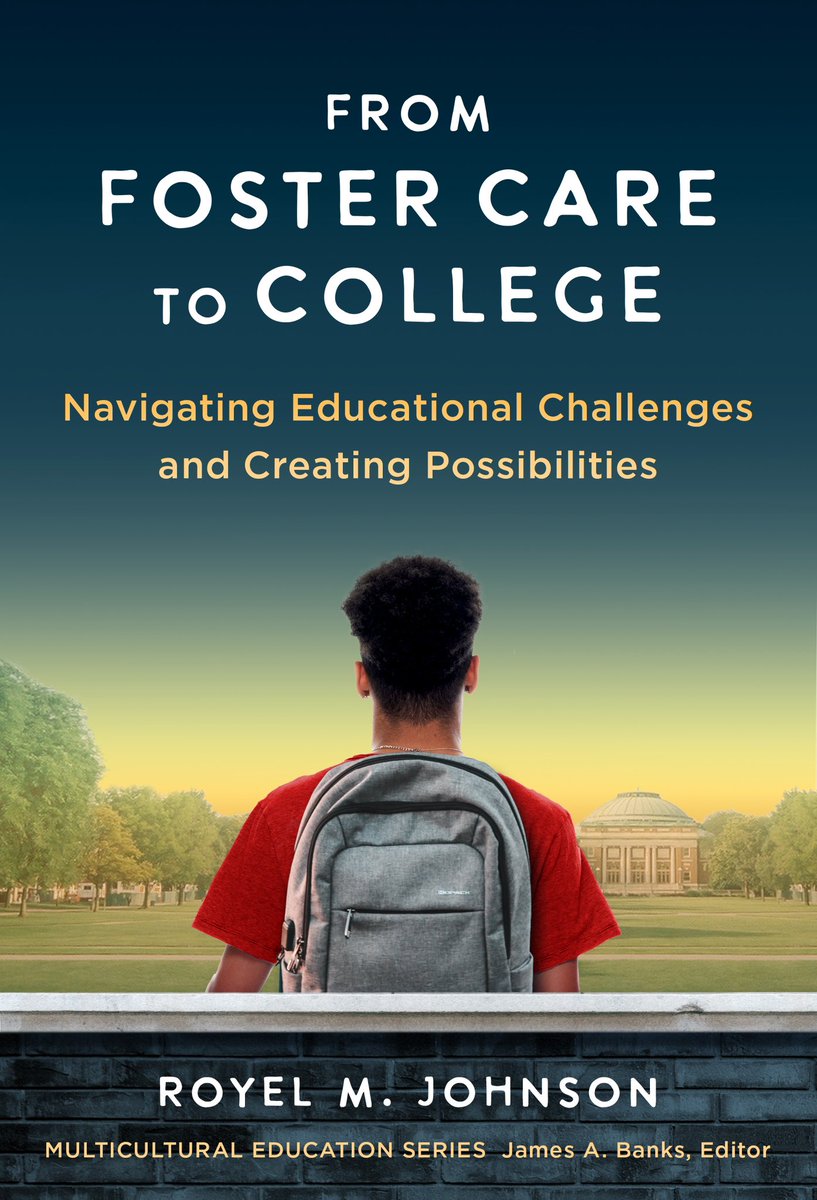 On this last day of #FosterCareAwareness Month, I’m happy to share that my new book, “From Foster Care to College,” is now available for pre-order wherever books are sold.

tcpress.com/from-foster-ca…