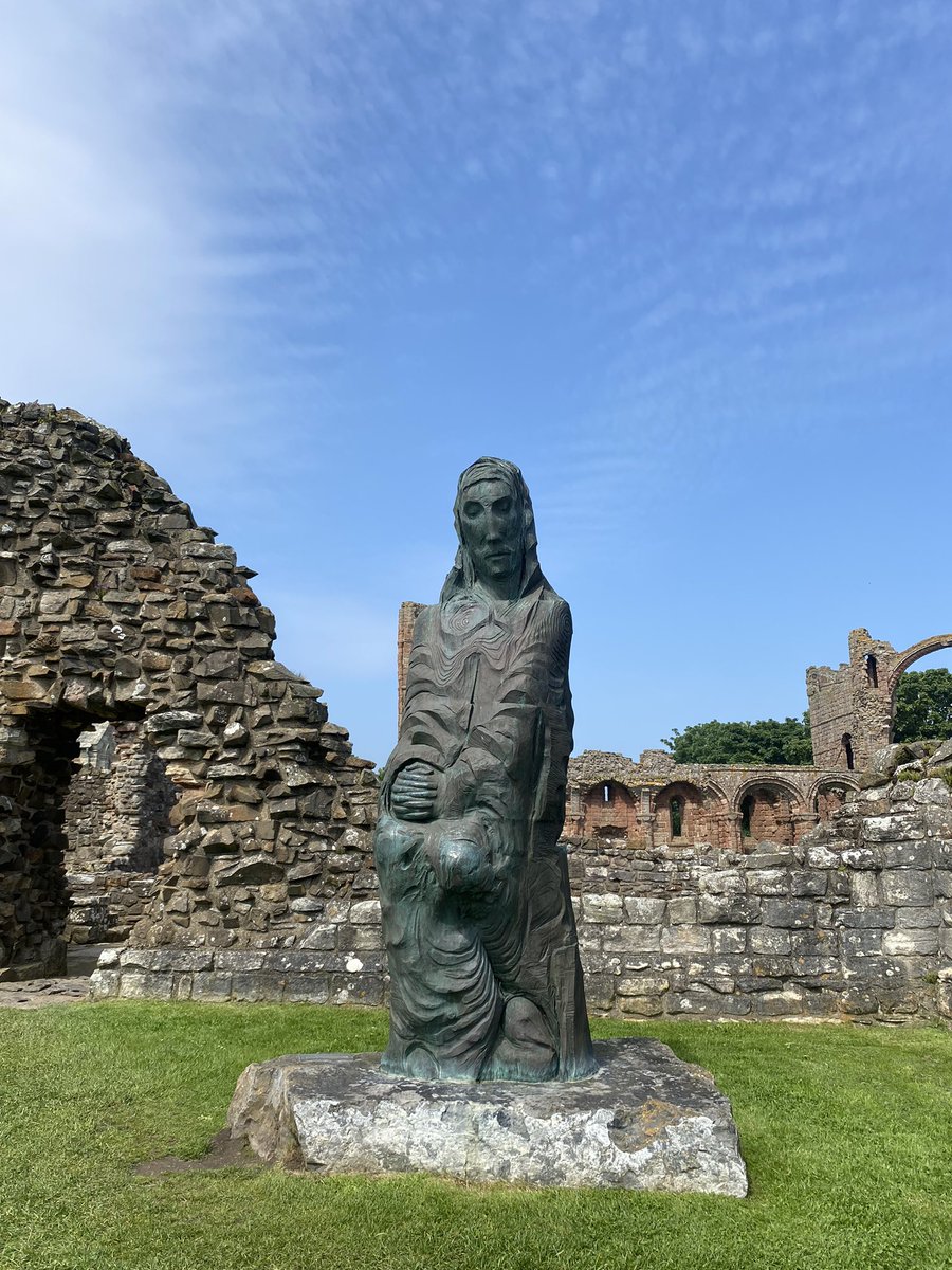 MissMercerHist's tweet photo. Another half term history visit, this time to Lindisfarne. I may now be slightly sunburnt https://t.co/ehmZEn0C1O