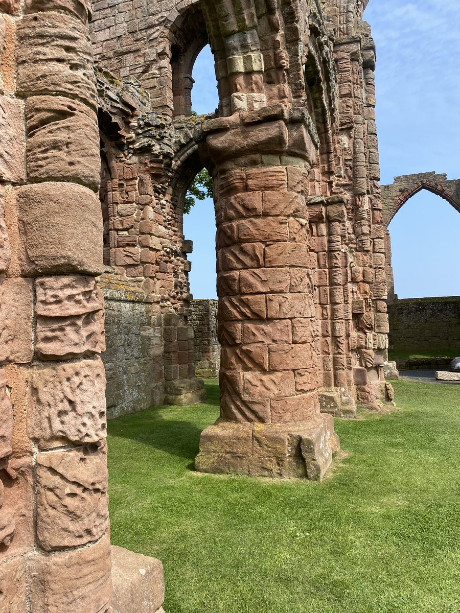 MissMercerHist's tweet photo. Another half term history visit, this time to Lindisfarne. I may now be slightly sunburnt https://t.co/ehmZEn0C1O