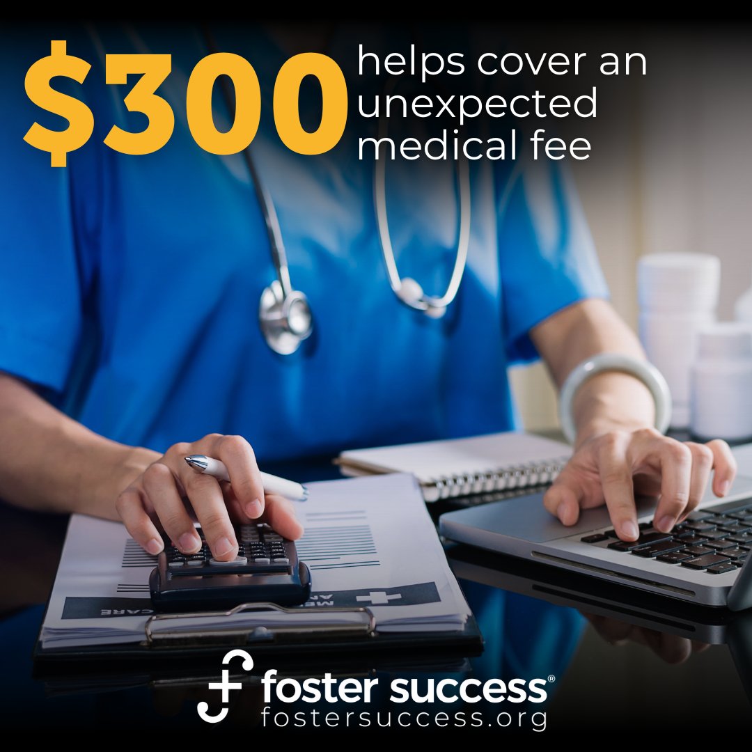 Today is the last day to give...

The Foster Success Basic Needs program is a lifeline for young people. Help us reach our goal of $10,000. Together, we can support young people with the essential things you and I may take for granted.

Give today! shorturl.at/Erm3I