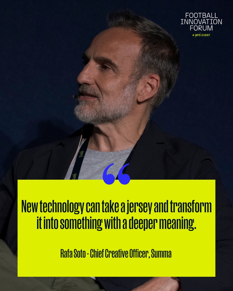 The last panel of this year's edition of #FIF was remarkable! 

<a href="/JacobsBen/">Ben Jacobs</a> and <a href="/RafaSoto/">Rafa Soto</a> discussed how brands can seize opportunities in football broadcasting. 

To us, communication is key to transmit the passion, energy and values of our sport, clubs or brands. 🔥