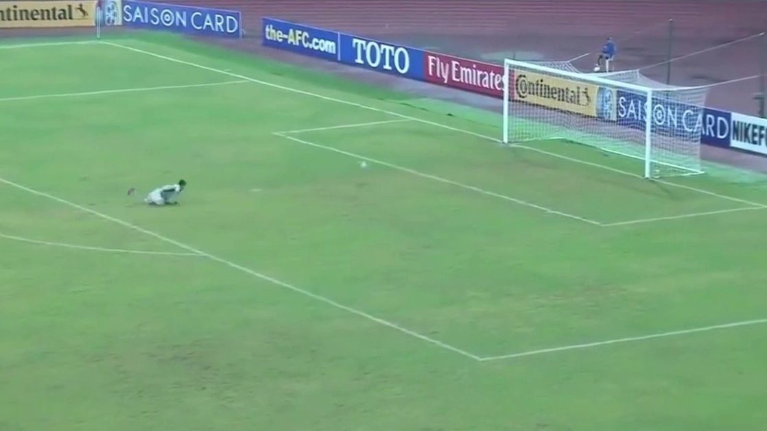 When football was not played fairly. A thread of match fixing events caught on cameras😱 1) North Korean goalkeeper's pathetic attempt to save a shot. videos attached