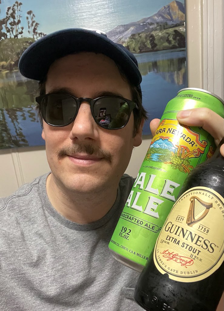 TheSloppyBoys's tweet photo. Ok last week’s Gonster was a #EpicFail but today we seek #WebRedemption by drinking the BLACK & TAN aka “Guinness and Bass: In the Same Glass™️” 🙌
https://t.co/MOqeaHiCWq https://t.co/d68DS9W0Fc