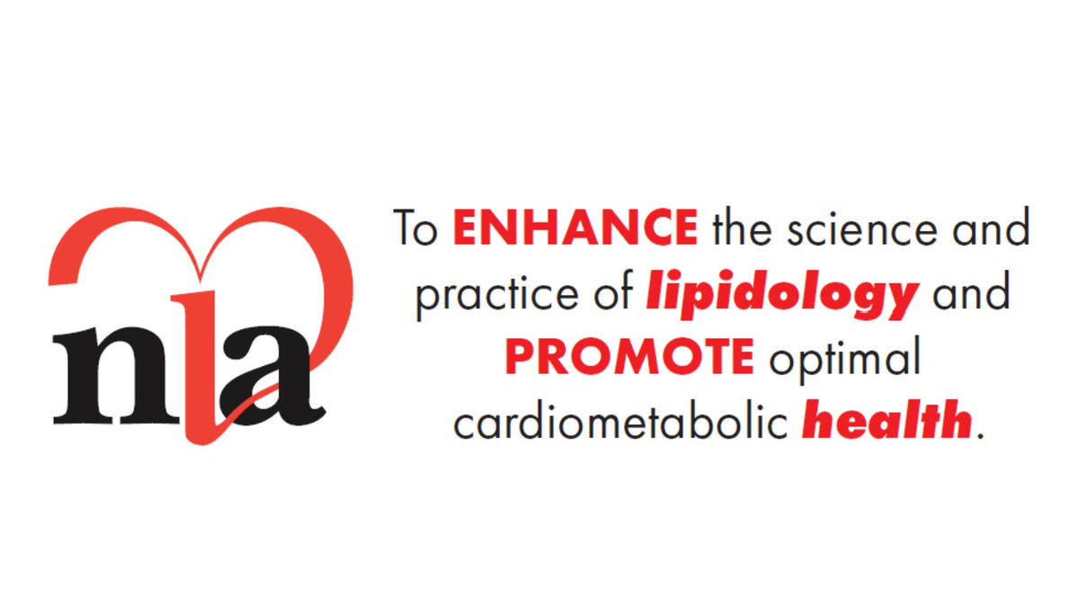 We are proud to announce the release of our new mission statement at the 2024 #NLASessions. We feel this better reflects our commitment to advancing the field of lipidology and are excited for what is up ahead!
lipid.org/nla/national-l…