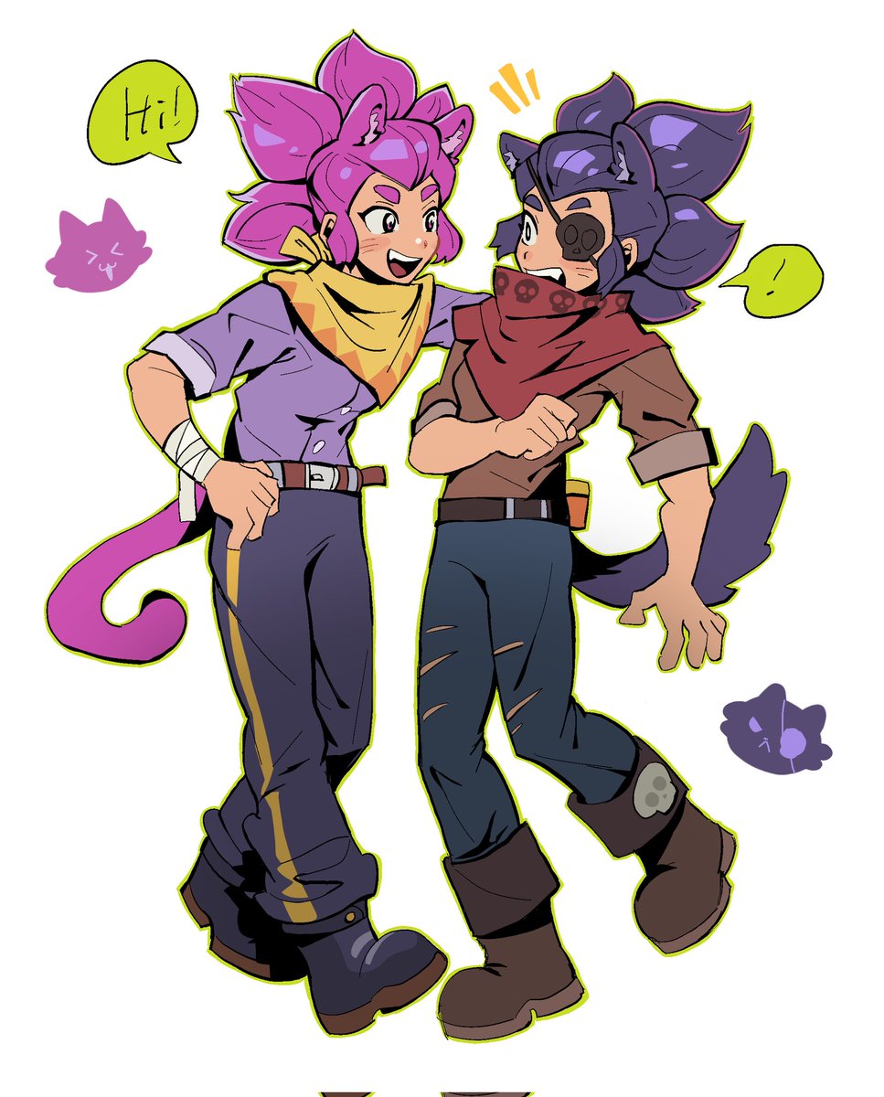 4dILrvtVwKcHsZc's tweet photo. 猫猫猫猫猫猫
#brawlstarsfanart 
#BrawlStarsArt
#BrawlStars https://t.co/CO2VdPbSuj