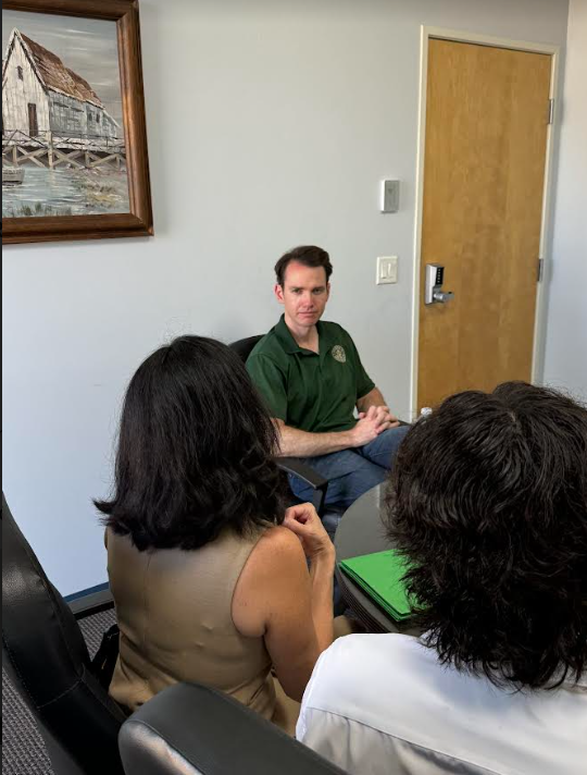 I recently met with Julie and Talan Yorn, advocates for Lyme disease awareness. We discussed the need for research, funding, testing, and early diagnosis of Lyme disease. Additionally, we emphasized the importance of education for doctors, healthcare providers, and schools, as